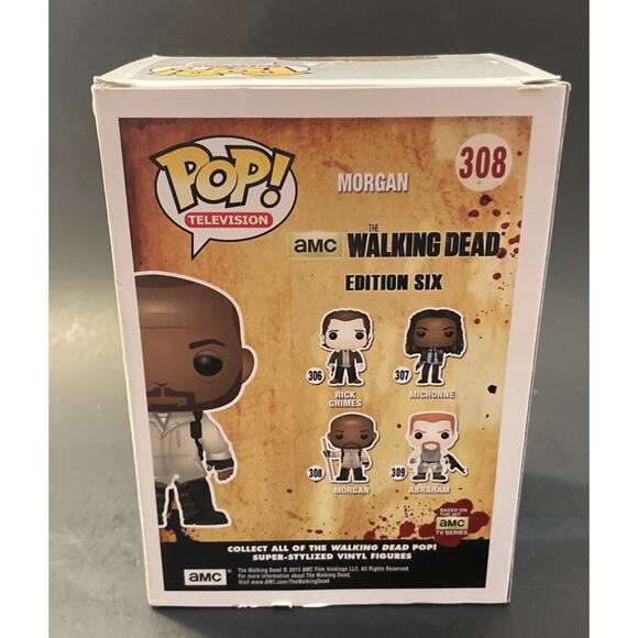 Funko Pop! Television: The Walking Dead MORGAN #308 - Picture 4 of 7